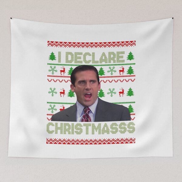 Item preview, Michael Scott I Declare Christmas  designed and sold by SKULLS4INT.