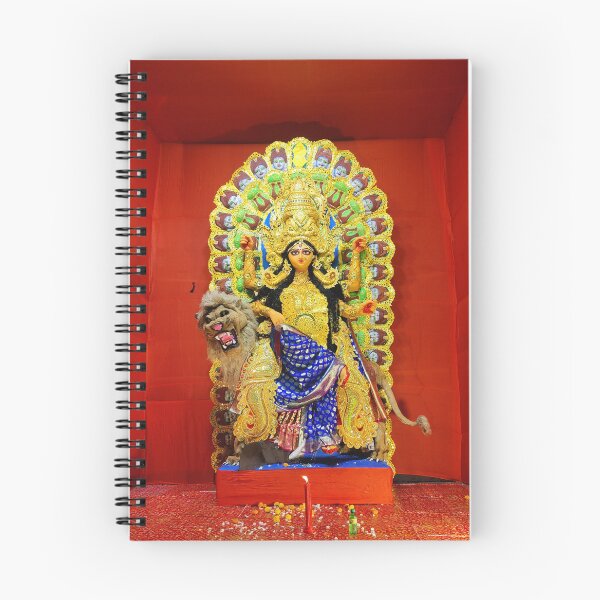 Item preview, Magnificent Goddess Jagadhatri Idol With Selective Focus designed and sold by KARTICK DUTTA.