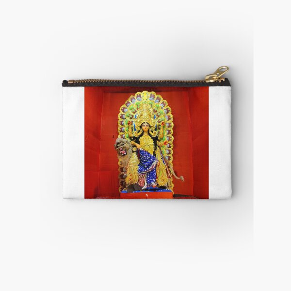 Item preview, Magnificent Goddess Jagadhatri Idol With Selective Focus designed and sold by KARTICK DUTTA.