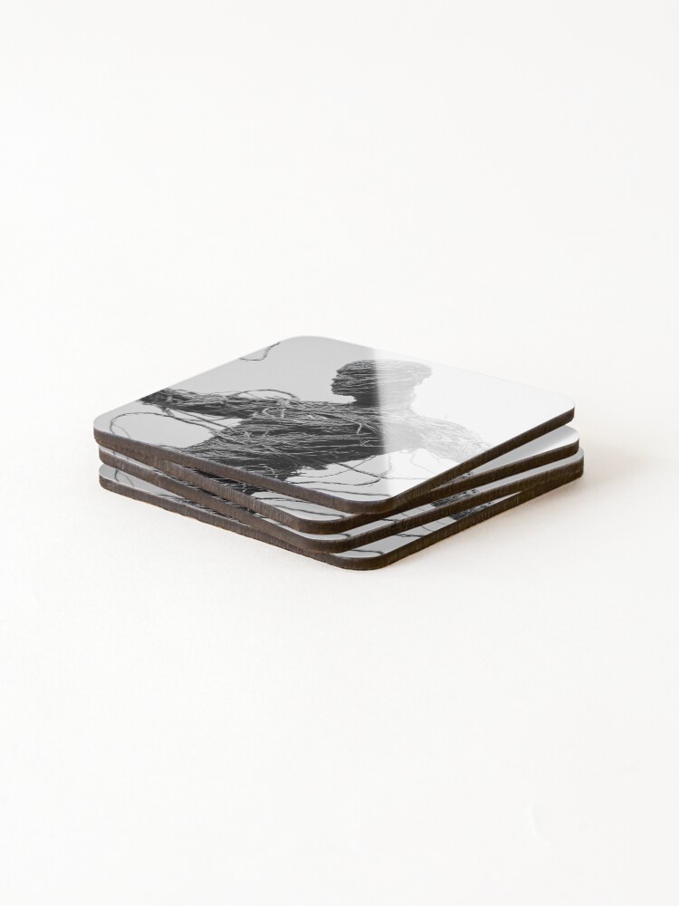 Thumbnail 4 of 5, Coasters (Set of 4), Baling designed and sold by RicoInStudios.