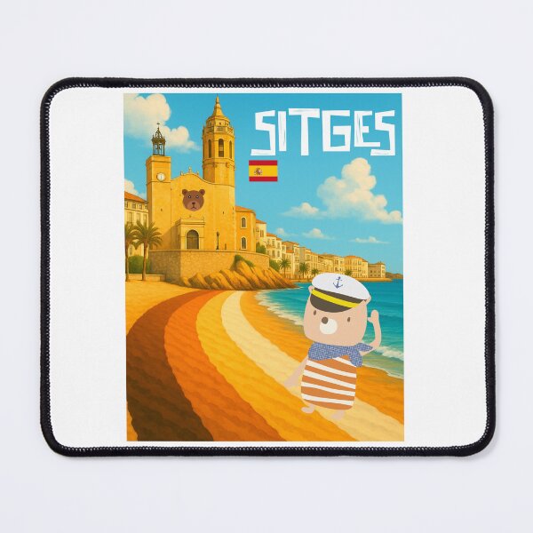 Item preview, Sitges bear Week Spain Gay Pride designed and sold by JETSETPRIDE.