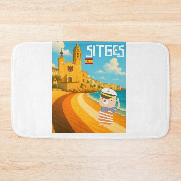 Item preview, Sitges bear Week Spain Gay Pride designed and sold by JETSETPRIDE.