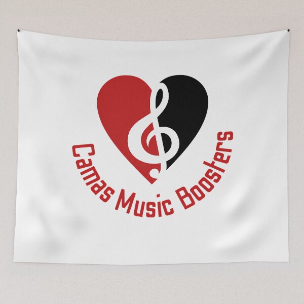 Item preview, camas music boosters circle logo designed and sold by Ayajacobs.