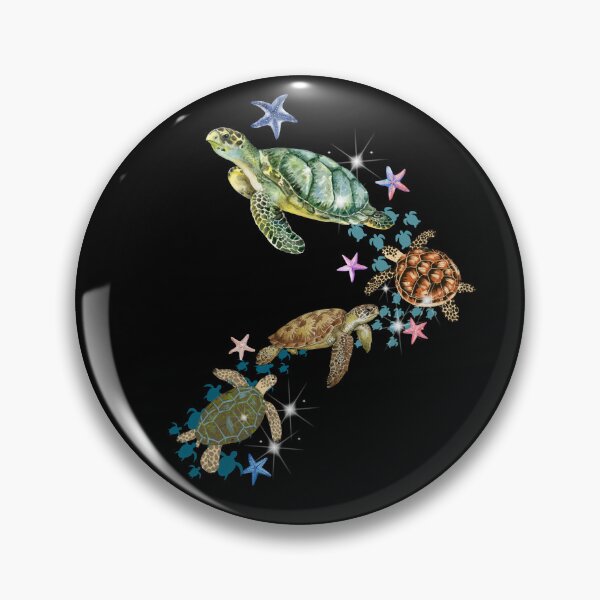 Item preview, sea turtles t-shirt designed and sold by ThanyaP Studio.