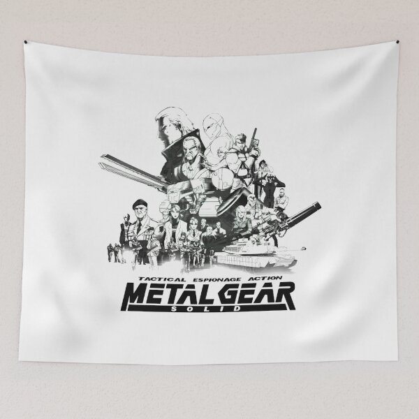 Item preview, Metal Gear Solid (Black Version)  designed and sold by KJonesart.