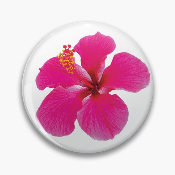 Item preview, “Pink Hibiscus Blossom — Tropical Elegance in Bloom” designed and sold by Y2Kcreates.