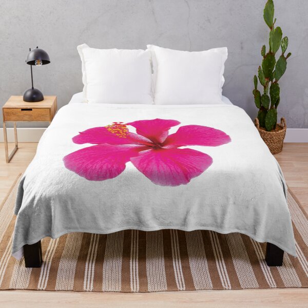 Item preview, “Pink Hibiscus Blossom — Tropical Elegance in Bloom” designed and sold by Y2Kcreates.