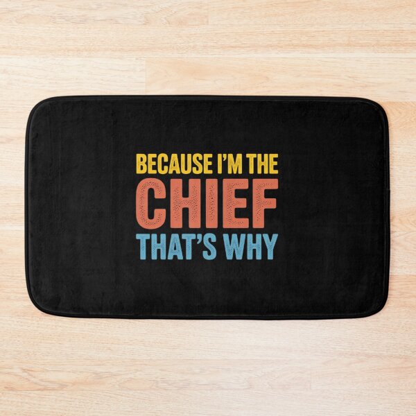 Item preview, Because I'm The Chief That's Why Retirement Boss designed and sold by Idarmotar.
