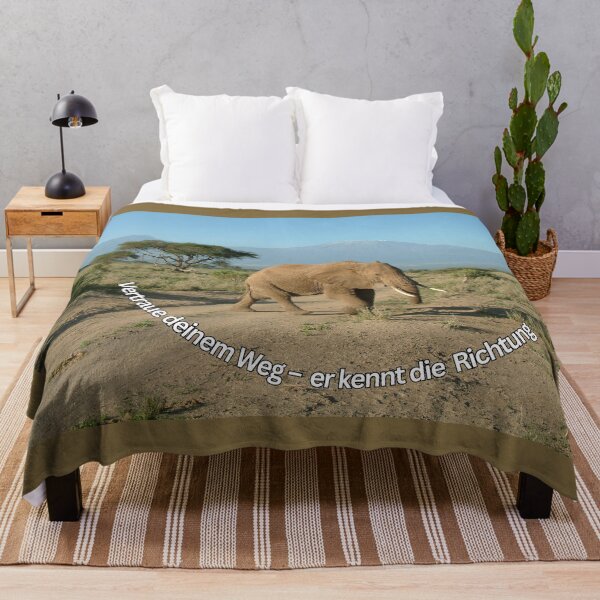 Item preview, Kopie von Elephant & Mount Kilimanjaro, Strength and Serenity of Africa designed and sold by Katja LebenFreude.