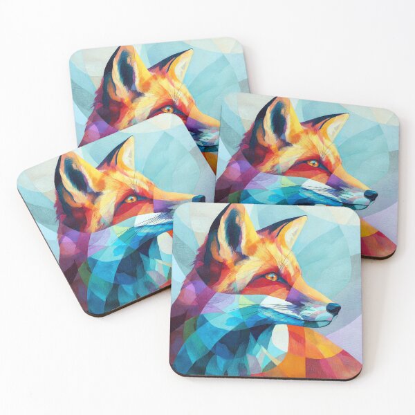 Item preview, Abstract Geometric Fox designed and sold by Savannah Gibbs.