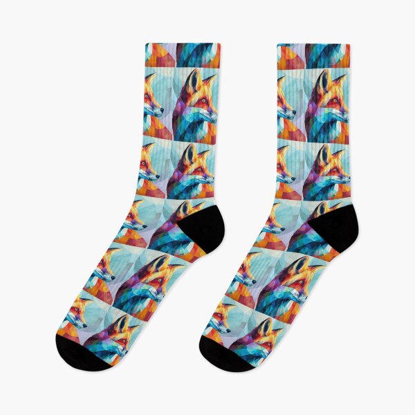 Item preview, Abstract Geometric Fox designed and sold by Savannah Gibbs.