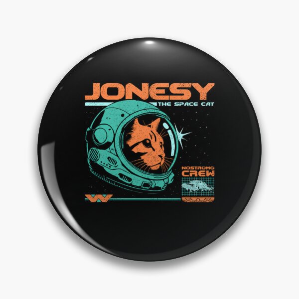 Item preview, Jonesy The Space Cat  designed and sold by Anaisdemir.