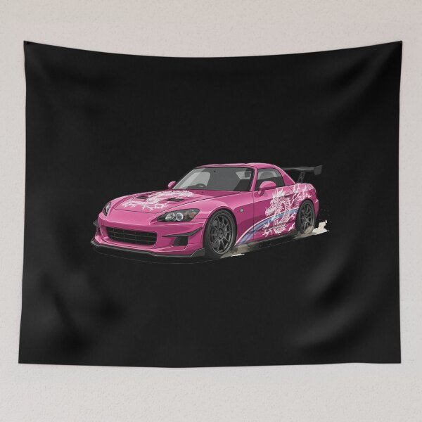 Item preview, Pink Dragon Street Racing T-Shirt: Japanese Style Performance Car Art designed and sold by nhstaruna.
