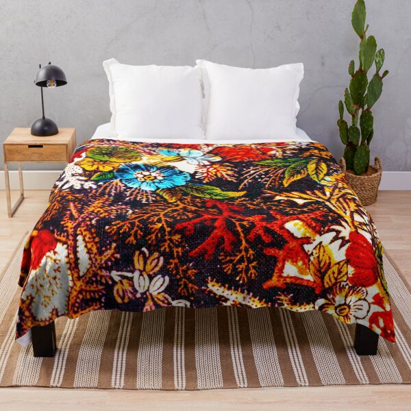 Item preview, Autumn Coral Bloom – 18th Century Botanical Revival designed and sold by WheelieGdArt.