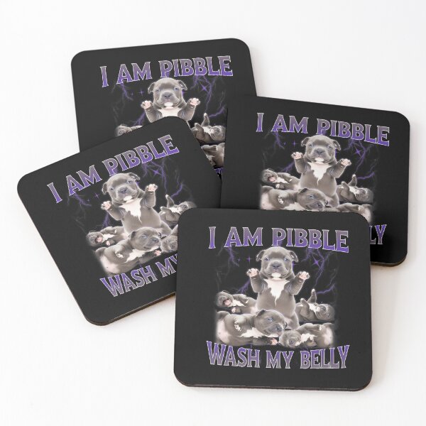 Item preview, Pibble Dog Pitbull Humor Meme Funny Cute Animal designed and sold by Olincristie.