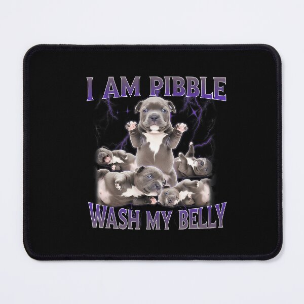 Item preview, Pibble Dog Pitbull Humor Meme Funny Cute Animal designed and sold by Olincristie.