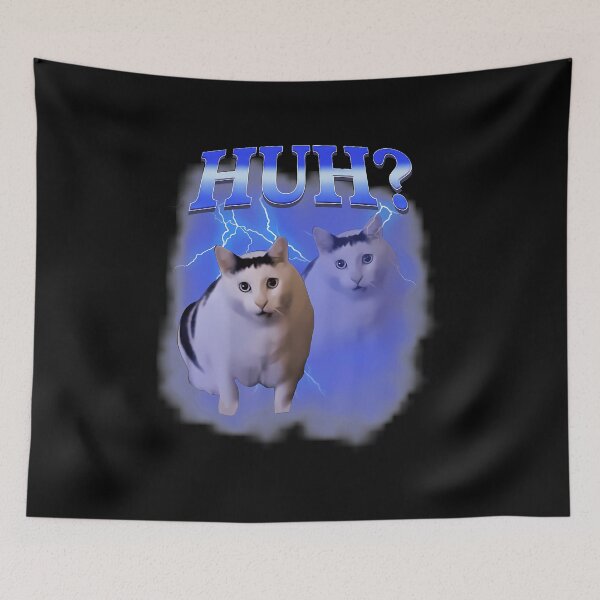 Item preview, Huh Cat Meme Chunky Ben 90s Bootleg Rap Vintage Graphic  designed and sold by lawanoen.