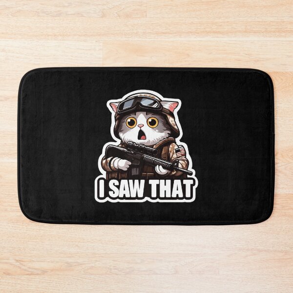 Item preview, I Saw That Cat Meme  designed and sold by shizuemur.