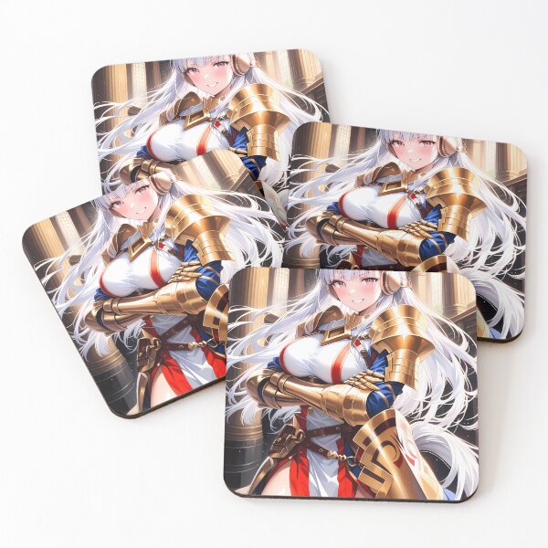 Item preview, Gold Ship Uma Musume Pretty Derby Golden Armor Fantasy Anime Girl designed and sold by HumbertoValveno.
