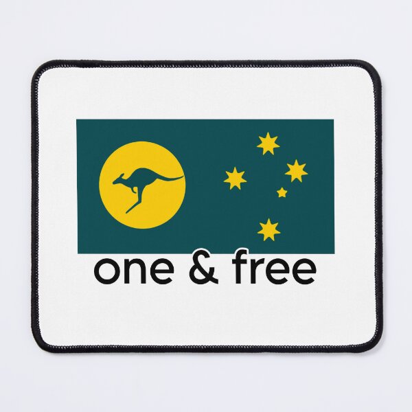 Item preview, One and Free Kangaroo Sun Flag designed and sold by Kangaroo Sun.