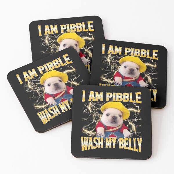 Item preview, Pibble Pitbull Meme Animal Funny Humor Cute Dog designed and sold by Olincristie.