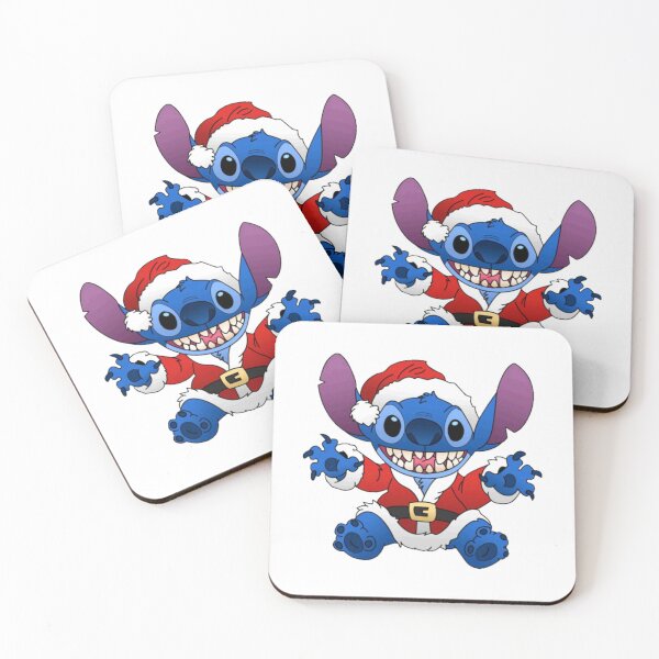 Item preview, Stitch Festive Santa Outfit – Cute Holiday Art designed and sold by NoemiDonaldson.