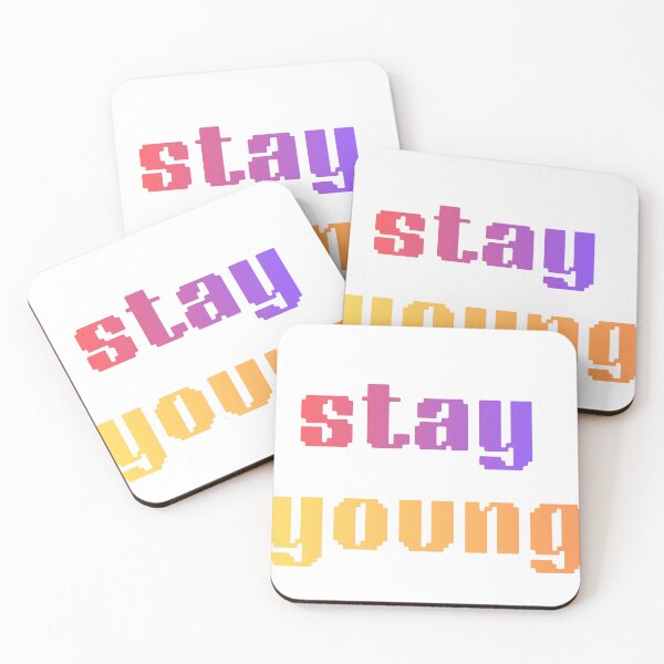 Item preview, Stay young Motivational, Quote Premium Oversized Hoodie. designed and sold by printeGear.