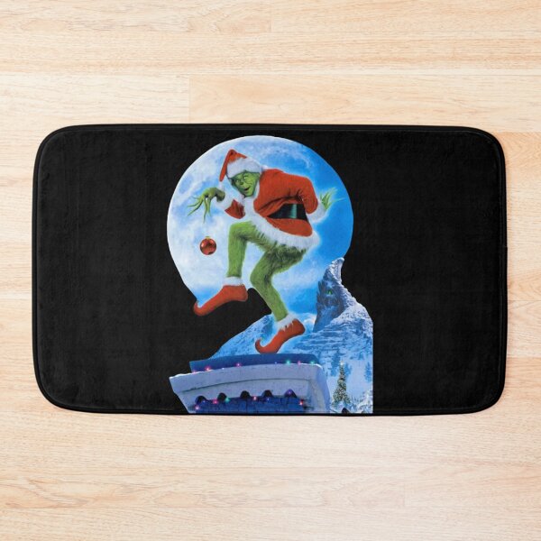 Item preview, Grinch Christmas Moon Sneaky Holiday Art designed and sold by NoemiDonaldson.
