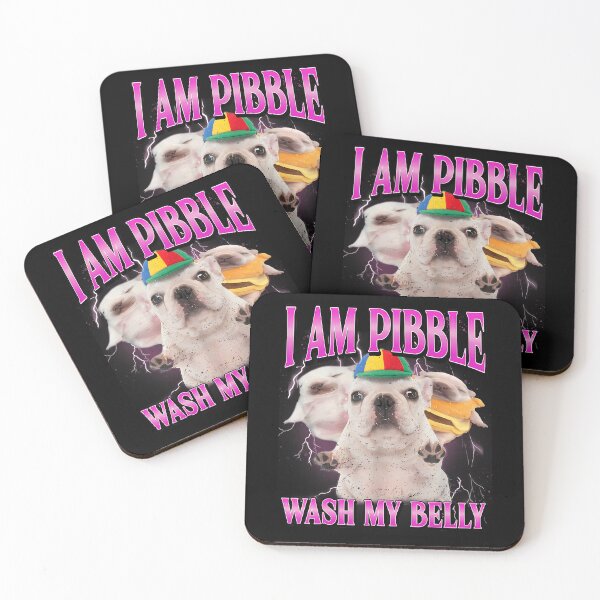 Item preview, Cute Funny Animal Pibble Meme Dog Pitbull Humor designed and sold by Olincristie.