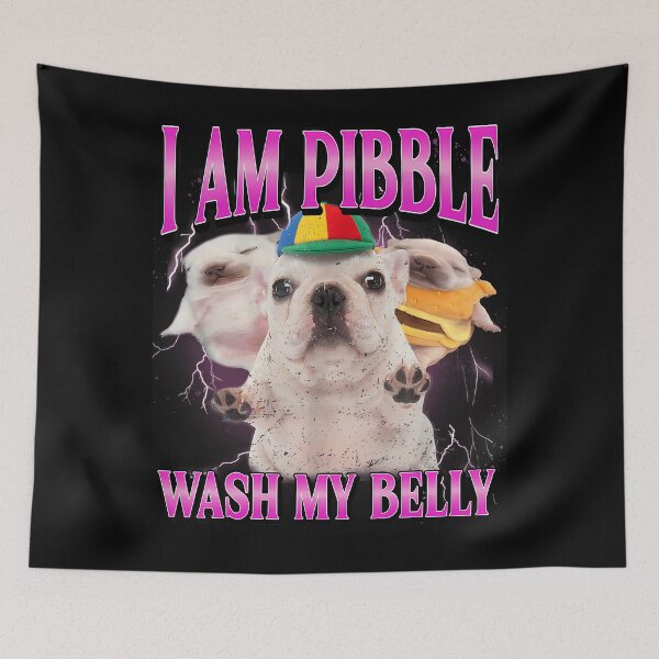 Item preview, Cute Funny Animal Pibble Meme Dog Pitbull Humor designed and sold by Olincristie.