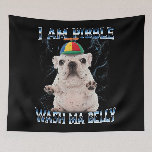 Item preview, Funny Meme Dog Humor Cute Pitbull Pibble Animal designed and sold by Olincristie.