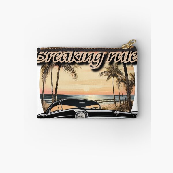 Item preview, Chasing sunsets, breaking rules -vintage Sunset american classic car art  designed and sold by Digidelico.