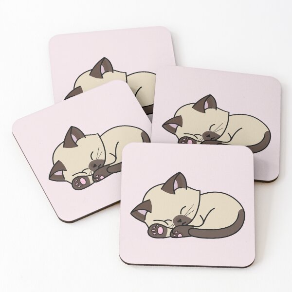 Item preview, Siamese Cat - Sleeping designed and sold by missnisa.