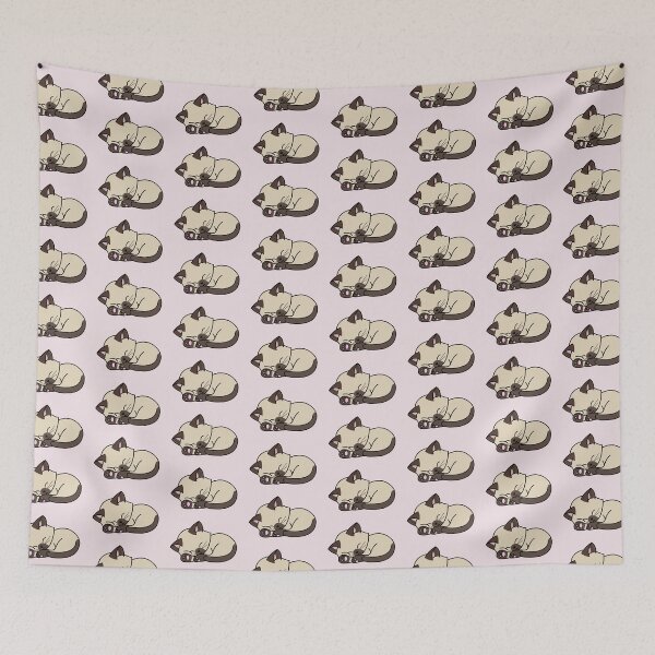 Item preview, Siamese Cat - Sleeping designed and sold by missnisa.