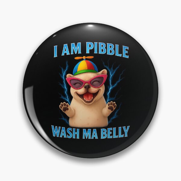 Item preview, Dog Pibble Animal Funny Meme Humor Cute Pitbull designed and sold by Olincristie.