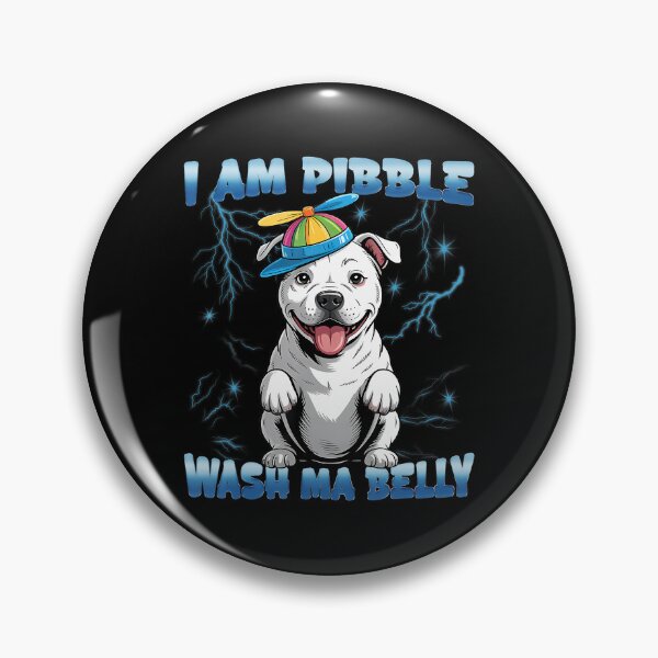Item preview, Animal Pitbull Funny Cute Dog Meme Pibble Humor designed and sold by Olincristie.