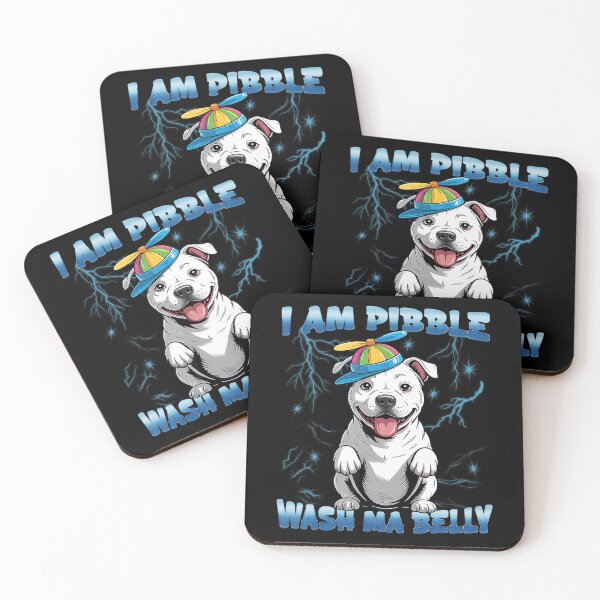 Item preview, Animal Pitbull Funny Cute Dog Meme Pibble Humor designed and sold by Olincristie.