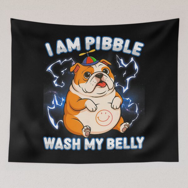 Item preview, Humor Meme Animal Funny Dog Pibble Cute Pitbull designed and sold by Olincristie.