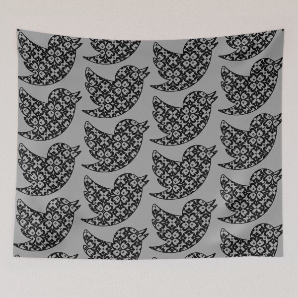 Item preview, Bird silhouette with pattern designed and sold by ZorianArt.