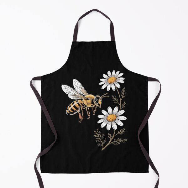 Item preview, Bee Flower Garden Honeybee Insect Daisy Homestead Aesthetic designed and sold by Idarmotar.