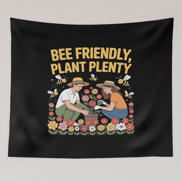 Item preview, Bee Friendly Plant Plenty Eco Garden Bee designed and sold by Idarmotar.