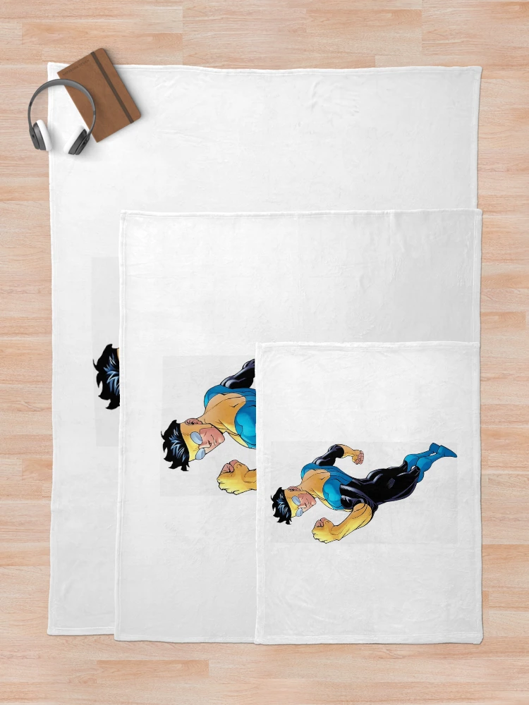 Thumbnail 5 of 6, Throw Blanket, Invincible Strong Man designed and sold by tinfuster.