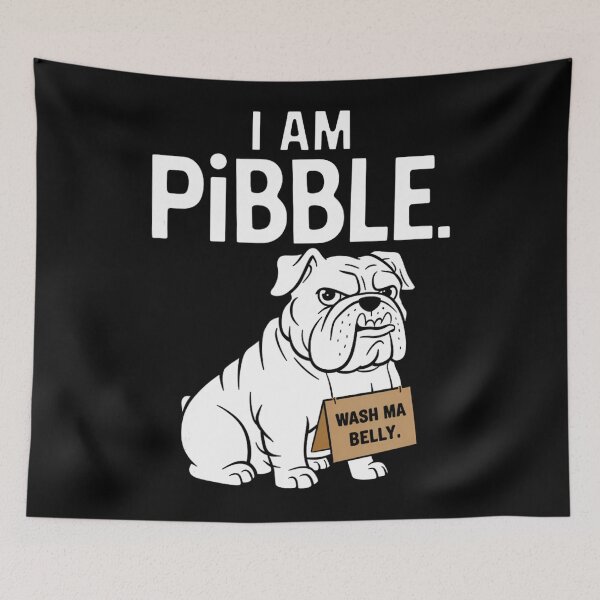Item preview, Dog Humor Cute Animal Meme Pitbull Pibble Funny designed and sold by Olincristie.