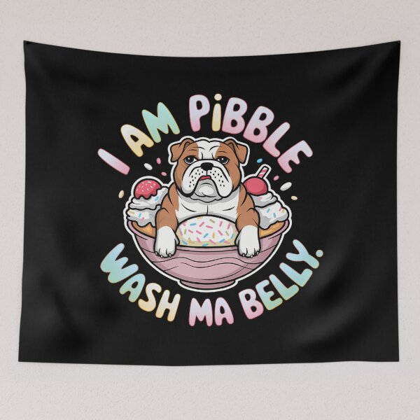 Item preview, Pibble Dog Animal Funny Meme Pitbull Cute Humor designed and sold by Olincristie.
