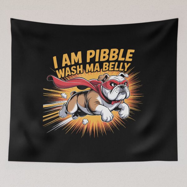 Item preview, Pibble Humor Cute Funny Dog Animal Meme Pitbull designed and sold by Olincristie.