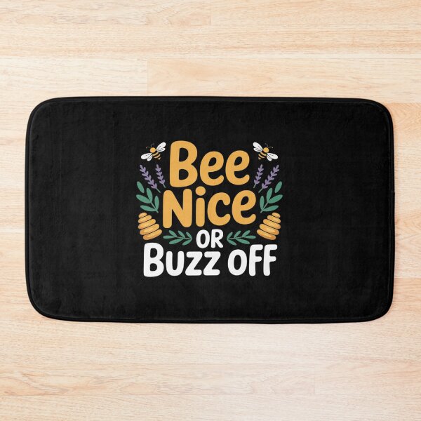 Item preview, Bee Nice Or Buzz Off Beekeeper Saying Honey Bees designed and sold by Idarmotar.