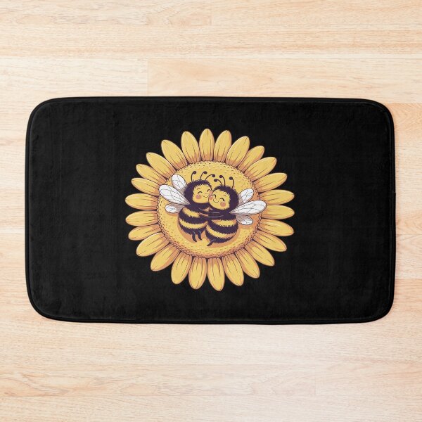 Item preview, Bee Sunflower Lover Bumblebee Honey Bees designed and sold by Idarmotar.