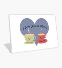 I love you a latte! Laptop Skin