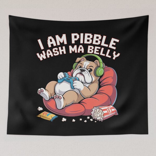 Item preview, Cute Animal Funny Pibble Dog Pitbull Meme Humor designed and sold by Olincristie.