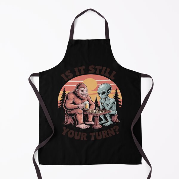 Item preview, Beer & Chess Lover Bigfoot & Alien Is It Still Your Turn designed and sold by Idarmotar.